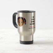 Mug De Voyage Affirmation de #Proud2BNaturalMe (Devant gauche)
