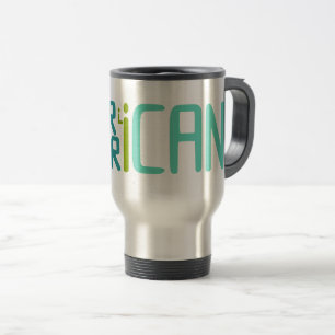 Mug De Voyage Africain-Américain