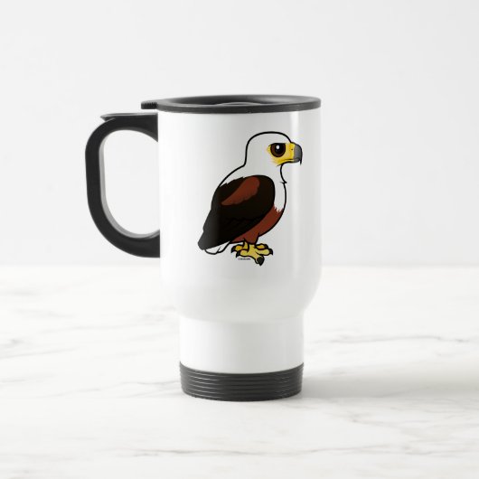 Mug De Voyage Africain Poisson-Eagle de Birdorable (Gauche)