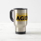 Mug De Voyage Agent de remise (Devant gauche)