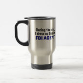 Mug De Voyage Agent du FBI au cours de la journée (Gauche)