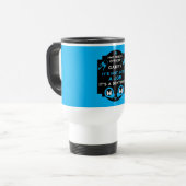 Mug De Voyage Agent pénitentiaire HMP (Devant gauche)