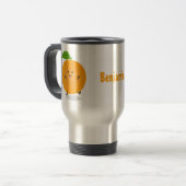 Mug De Voyage Agréable agrumes d'orange (Devant gauche)