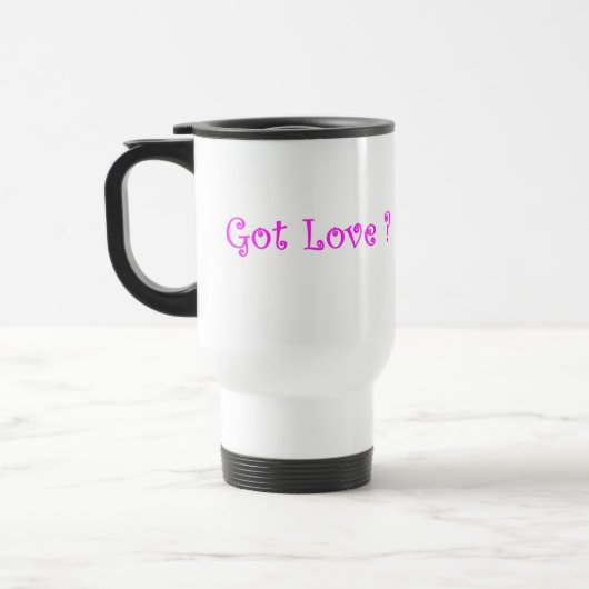 Mug De Voyage Ai de l'amour ? (Gauche)