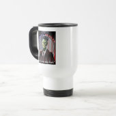 Mug De Voyage Aidez-nous zombi Reagan ! bilatéral (Devant gauche)
