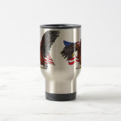 Mug De Voyage Aigle américain avec croix (Centre)