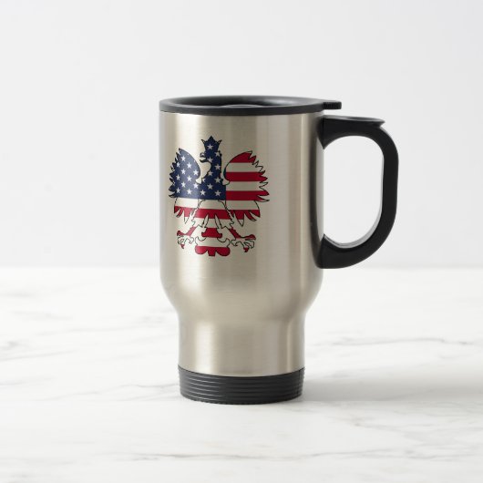 Mug De Voyage Aigle polonaise (Droit)