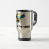 Mug De Voyage Aigle Thermo coupe (Devant droit)