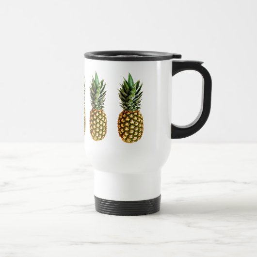 Mug De Voyage Aiguille de voyage de conception ananas (Droite)