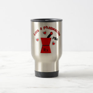Mug De Voyage "Aimez les cadeaux uniques du pharmacien un PRN"