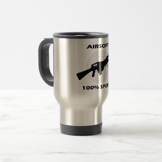 Mug De Voyage Airsoft (Devant gauche)