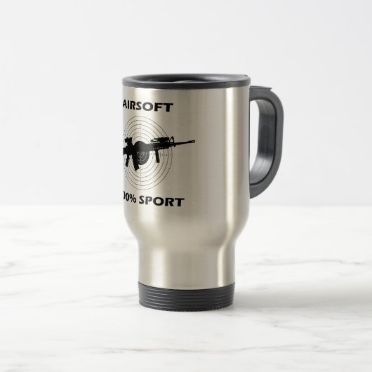 Mug De Voyage Airsoft (Devant droit)