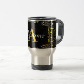 Mug De Voyage Ajouter votre nom et votre initiale (Devant droit)