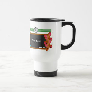 Mug De Voyage Ajouter votre voyageur de texte /Commute Ringer Mu