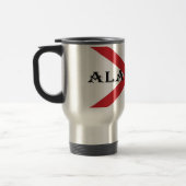 Mug De Voyage Alabama et le drapeau (Gauche)