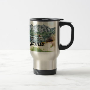Mug De Voyage Alaska Bush Avion Et Pêche Voyage