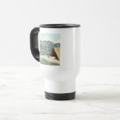 Mug De Voyage Alaska Bush Avion Et Pêche Voyage (Devant gauche)
