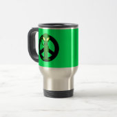 Mug De Voyage alien de paix (Devant gauche)