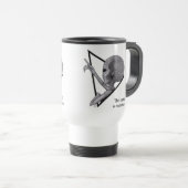 Mug De Voyage Alien gris, la vérité est là (Devant droit)