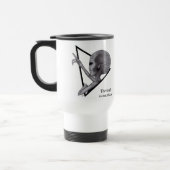 Mug De Voyage Alien gris, la vérité est là (Gauche)