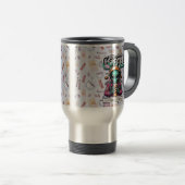 Mug De Voyage Alien ici pour le café (Devant droit)