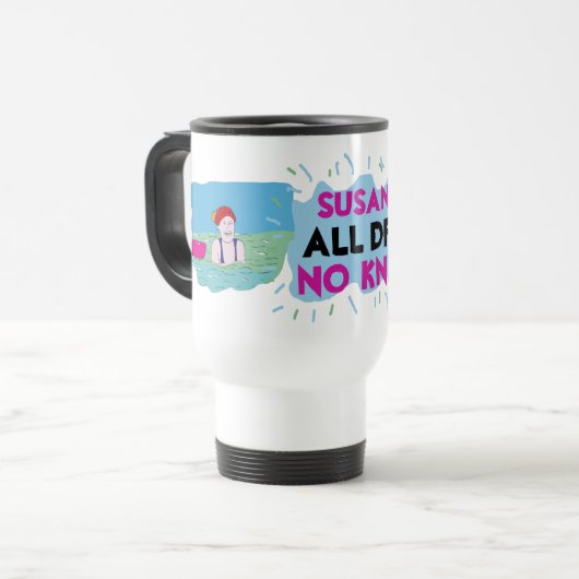 Mug De Voyage All Drypeignoir no Knickers sauvages Baigneurs Bai (Devant gauche)