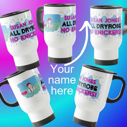 Mug De Voyage All Drypeignoir no Knickers sauvages Baigneurs Bai