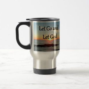 MUG DE VOYAGE ALLONS ET LAISSEZ DIEU SLEVER PHOTO