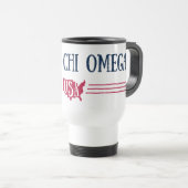 Mug De Voyage Alpha Chi Omega - Etats-Unis (Devant droit)