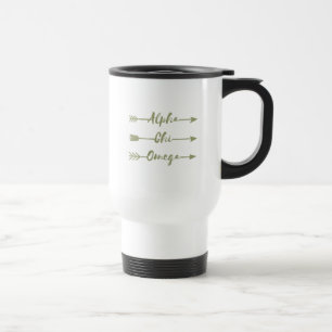 Mug De Voyage Alpha Chi Omega Flèches