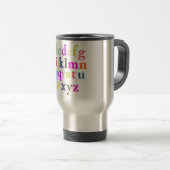 Mug De Voyage Alphabet (Devant droit)
