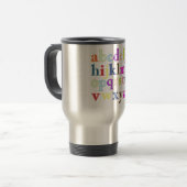 Mug De Voyage Alphabet (Devant gauche)