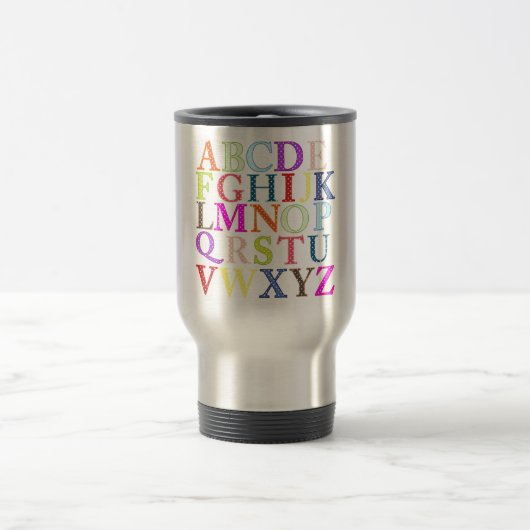Mug De Voyage Alphabet (Centre)