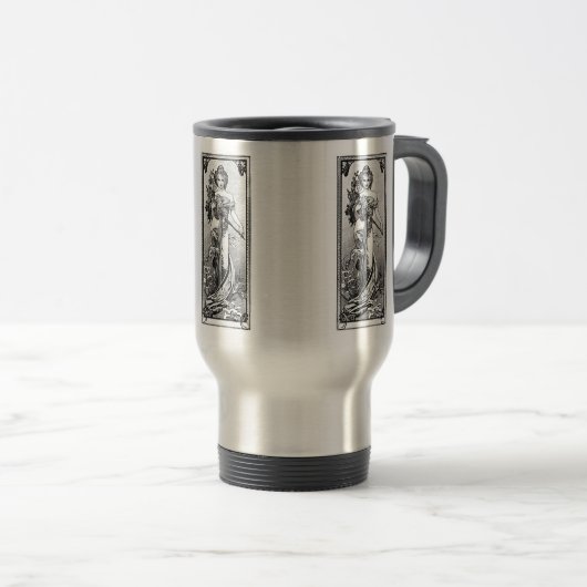 Mug De Voyage Alphonse Mucha Broken Blossoms (Devant droit)