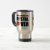 Mug De Voyage Amant de Krystal (Devant gauche)