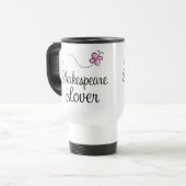 Mug De Voyage Amant mignon de Shakespeare (Devant gauche)