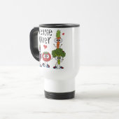 Mug De Voyage Amant végétarien (Devant gauche)