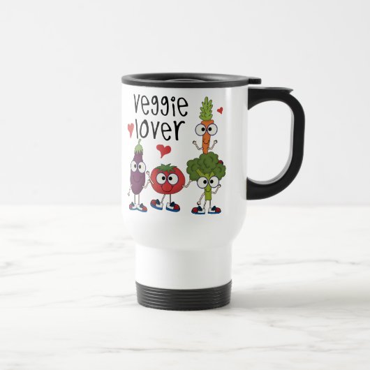 Mug De Voyage Amant végétarien (Droite)