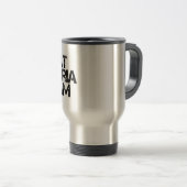 Mug De Voyage Amat Victoria Curam - Phrase latine (Devant droit)