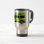 Mug De Voyage Ambulance de bande dessinée (Devant droit)