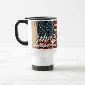 Mug De Voyage Âme fière du 4 juillet (Gauche)