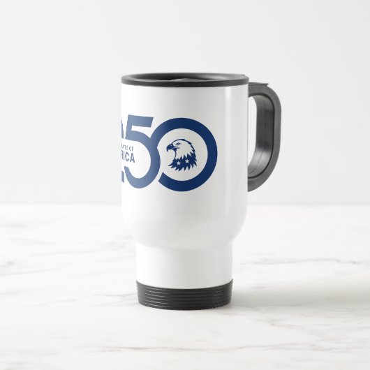Mug De Voyage America 250 Eagle (Devant droit)