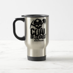 MUG DE VOYAGE AMÉRICAIN DU CHARBON BLOODED