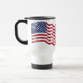 Mug De Voyage American Flag - Dieu bénisse l'Amérique! -usagé (Gauche)