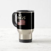 Mug De Voyage American Flag Upside Down Distress No Kings Long F (Devant gauche)