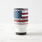 Mug De Voyage American Freedom Personalized Name (Centre)