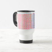 Mug de voyage AMERICAN KNIT (Devant gauche)