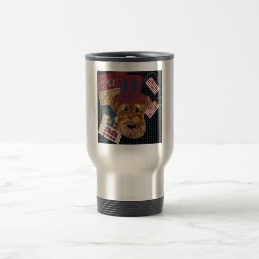 MUG DE VOYAGE AMERICANA AIREDALE (Centre)
