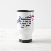 Mug De Voyage Amérique 250 Drapeau Script Semiquincentennial Des (Centre)