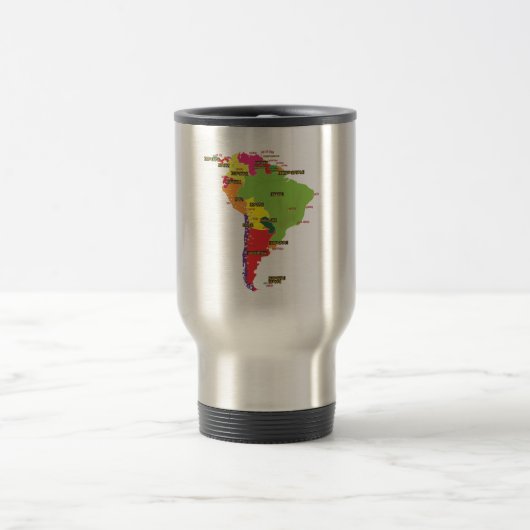 Mug De Voyage Amérique du Sud (Centre)